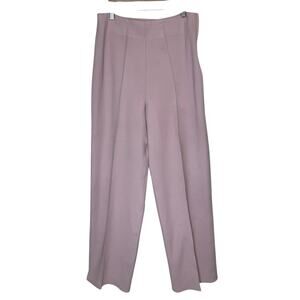 Nina Ricci Edition Boutique Vintage Wool High Waisted Pleated Trousers Pink